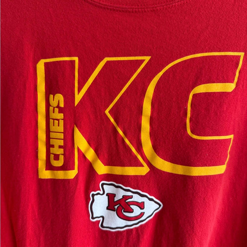 Fanatics Red Kansas City Chiefs Short Sleeve Tee - Picture 4 of 5
